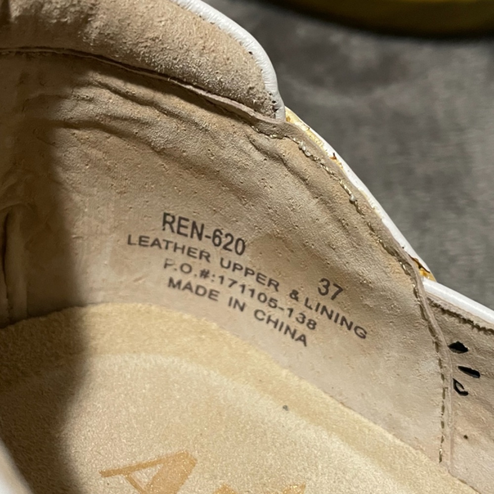 ALEGRIA RENE WHITE BUTTER - size Euro 37 (US 7/7.5) - Picture 3 of 6